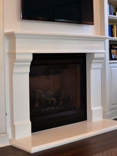 Abel Fireplace Mantel by Precast Innovations, Inc.